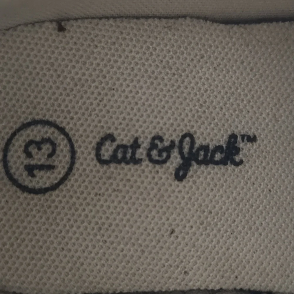 Cat & Jack Navy and White Kids Sneakers - Size 13
